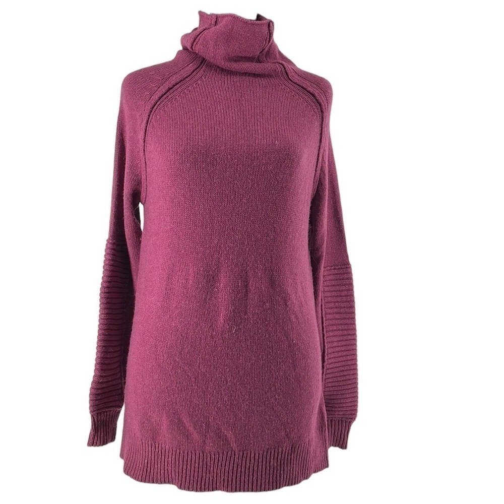 Lole
Bellamy Sweater high neck reversed seam wool alpaca blend warm comfy sz xs - Picture 3 of 11